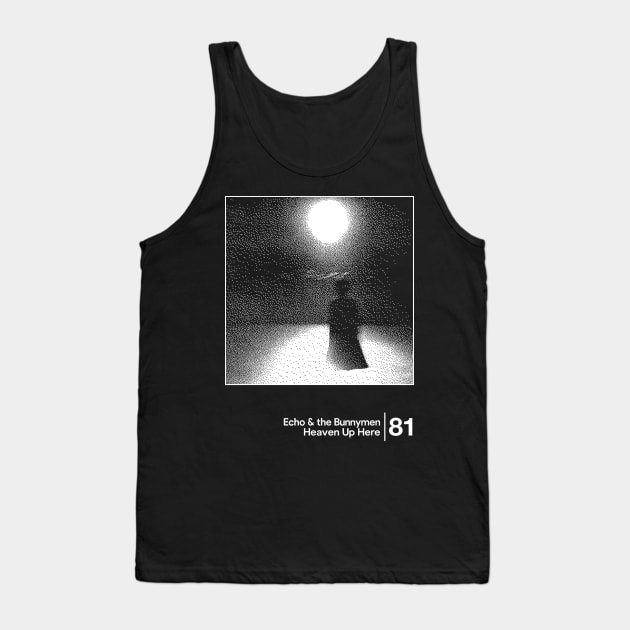 Echo & The Bunnymen / Minimal Graphic Design Tribute Tank Top by saudade